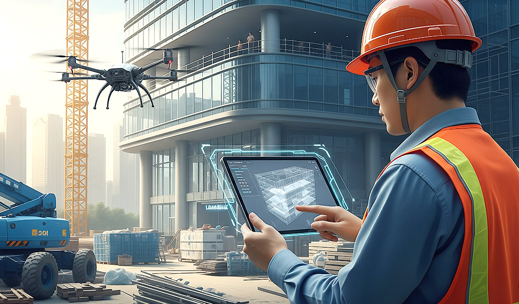 Văn Hóa Chuyển Đổi Số Xây Dựng: Đòn Bẩy Hay Rào Cản Thời Đại DX 2 Vai trò của công nghệ Contech (DX, AI, Robotics, SaaS) trong bối cảnh toàn cầu